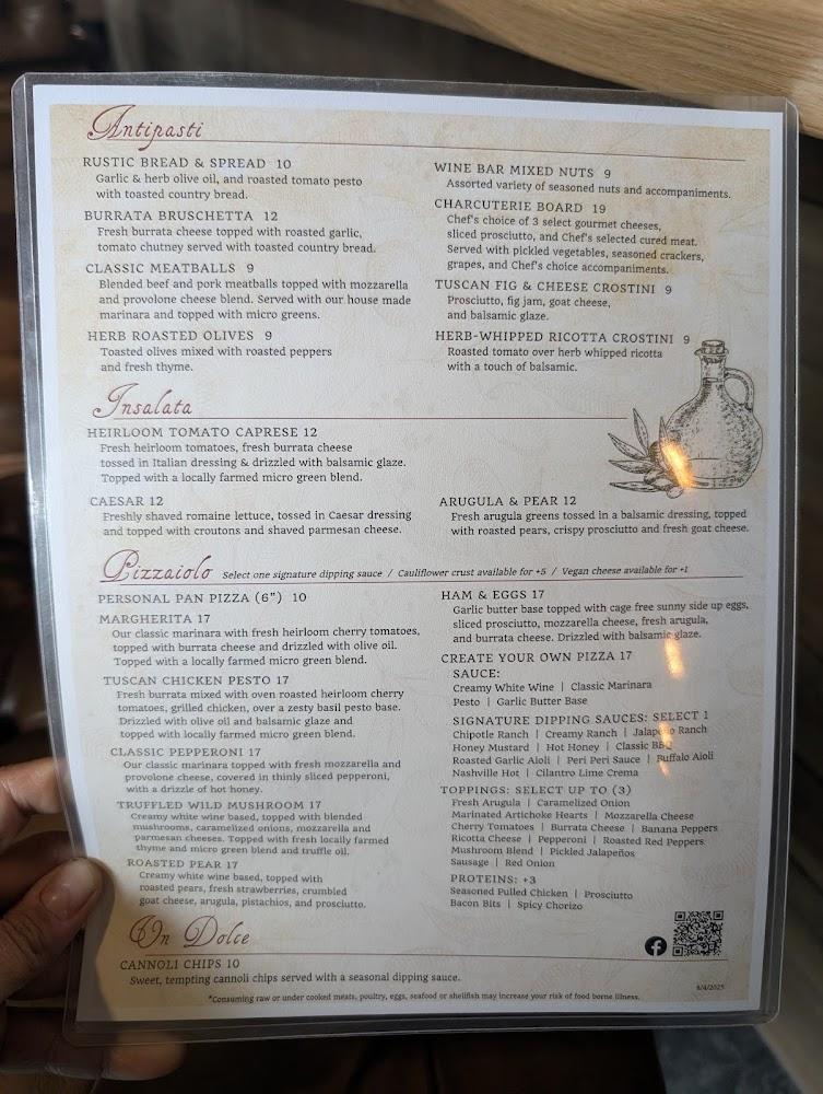 Crust & Cocktails Menu image 3